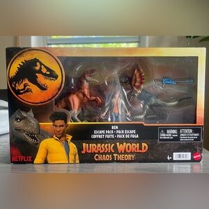 Jurassic World: Chaos Theory Ben Escape
Figure Pack